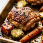 Fall Harvest Chicken And Vegetables Sheet Pan