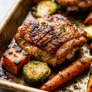 Fall Harvest Chicken And Vegetables Sheet Pan