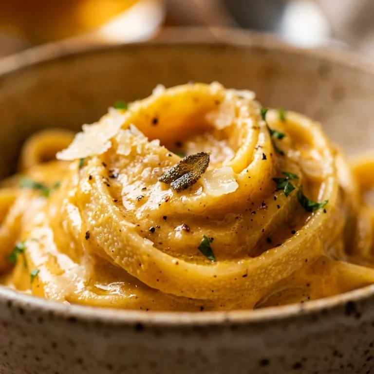 Fall Pumpkin Alfredo Pasta Creamy 15 Minute