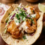 Fish Shrimp Tacos Baja Seafood Easy 20 Minute Viral