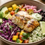 Fish Taco Bowl Baja Seafood Easy 20 Minute Viral