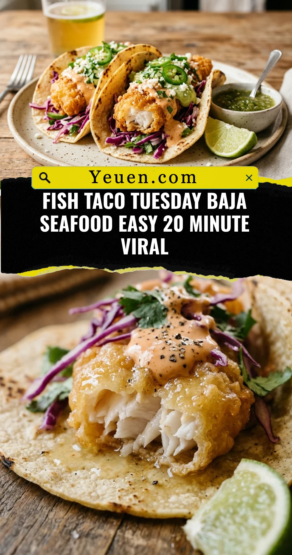 Fish Taco Tuesday Baja Seafood Easy 20 Minute Viral