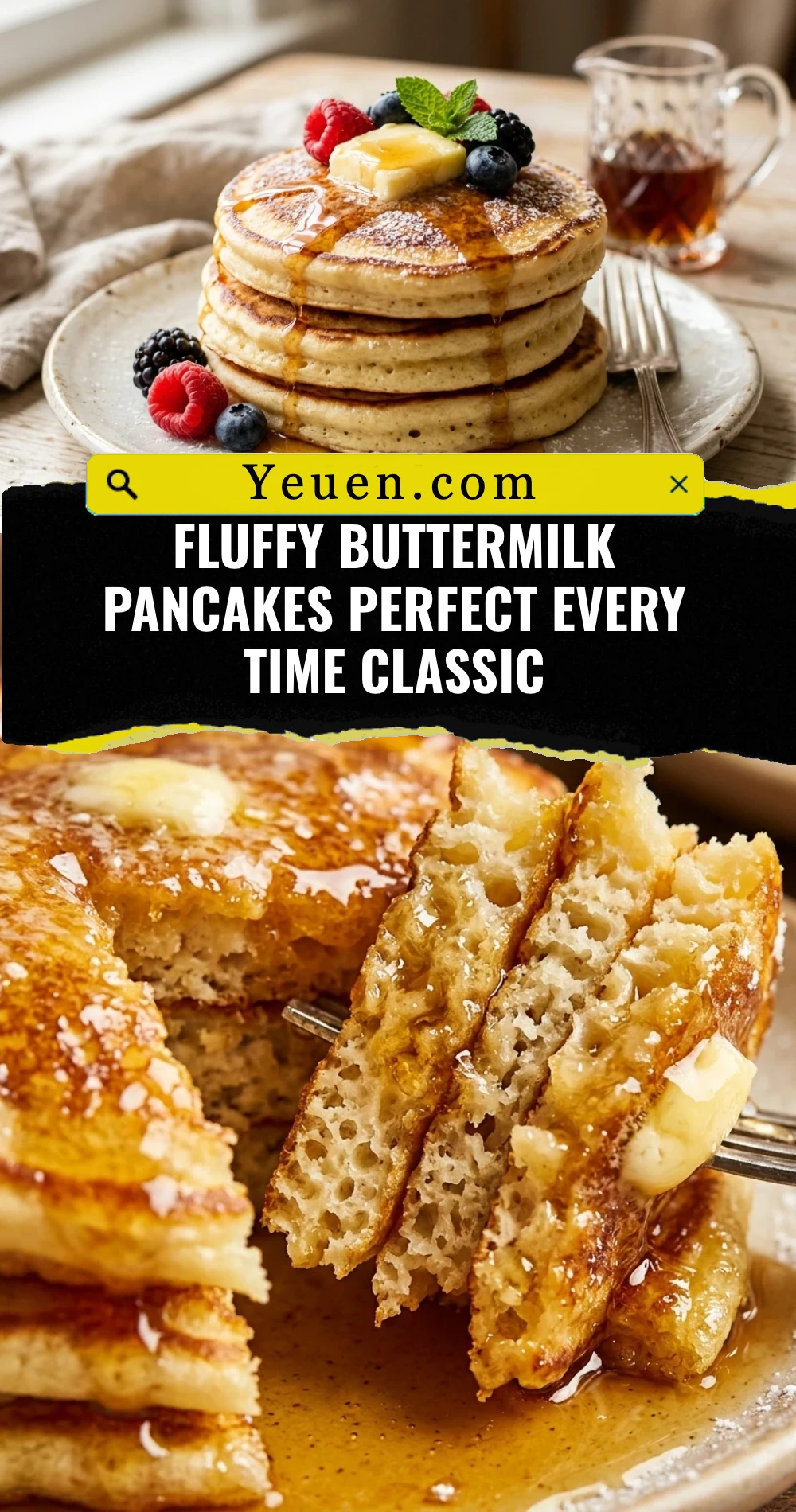 Fluffy Buttermilk Pancakes Perfect Every Time Classic
