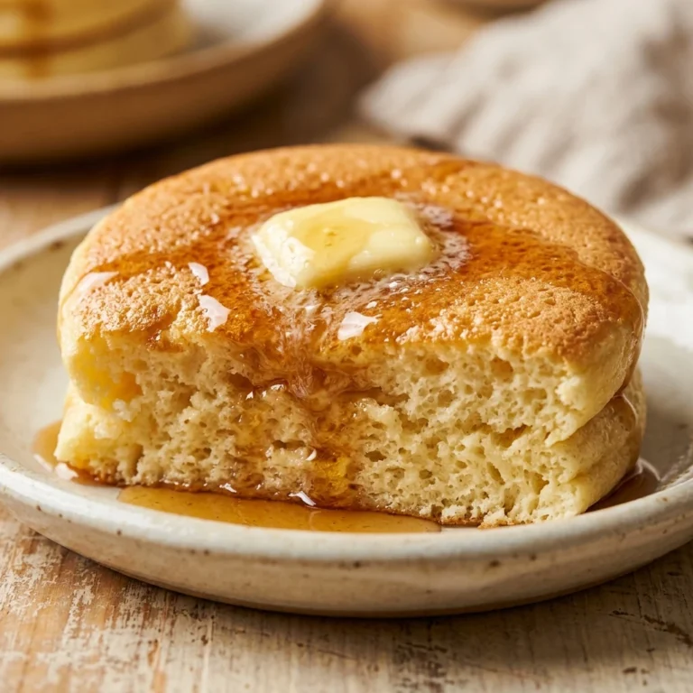 Fluffy Japanese Souffle Pancakes Jiggly Viral 3 Ingredient