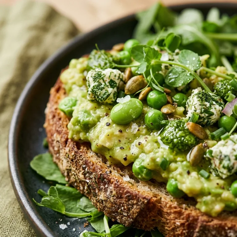 Frankenstein Avocado Toast - Green Dinner