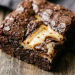 Fudgy Brownies With Cream Cheese Swirl Easy Chewy Classic Chocolate