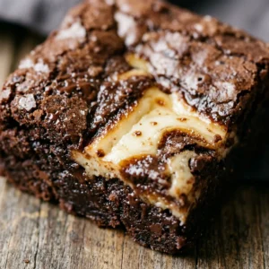 Fudgy Brownies With Cream Cheese Swirl Easy Chewy Classic Chocolate
