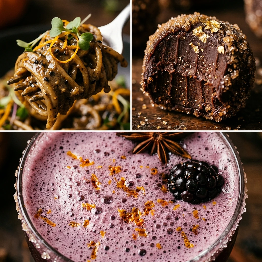 Full Halloween Menu: Dinner + Snack + Drink (30 Min)