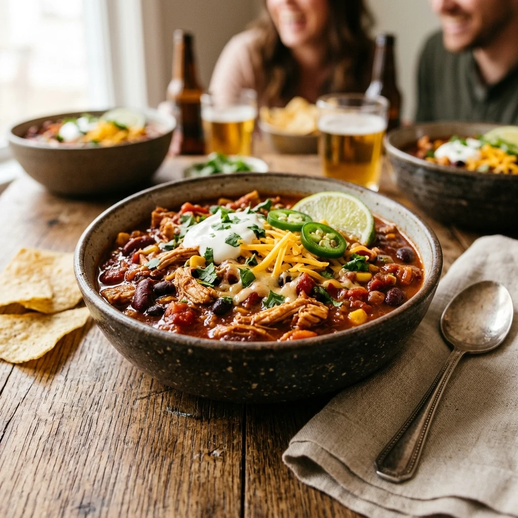 Game Day Chicken Crockpot High Protein Feeds Crowd Budget Under $20 No Prep
