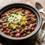 Game Day Chili Crockpot High Protein Feeds Crowd Budget Under $20 No Prep