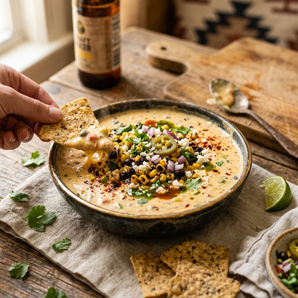 Game Day Queso Cottage Cheese High Protein