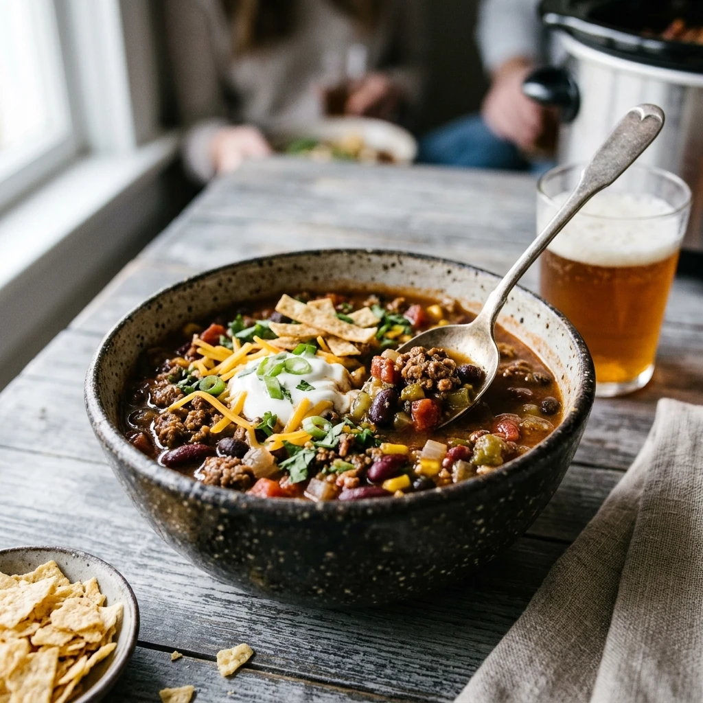 Game Day Soup Crockpot High Protein Feeds Crowd Budget Under $20 No Prep