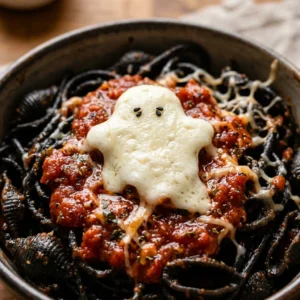 Ghost Pizza Spooky Pasta Easy Dinner Halloween