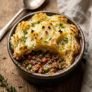 Ghostly Shepherd's Pie With Mashed Ghosts