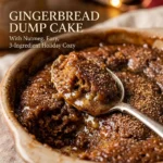 Gingerbread Dump Cake With Nutmeg Easy 3 Ingredient Holiday Cozy