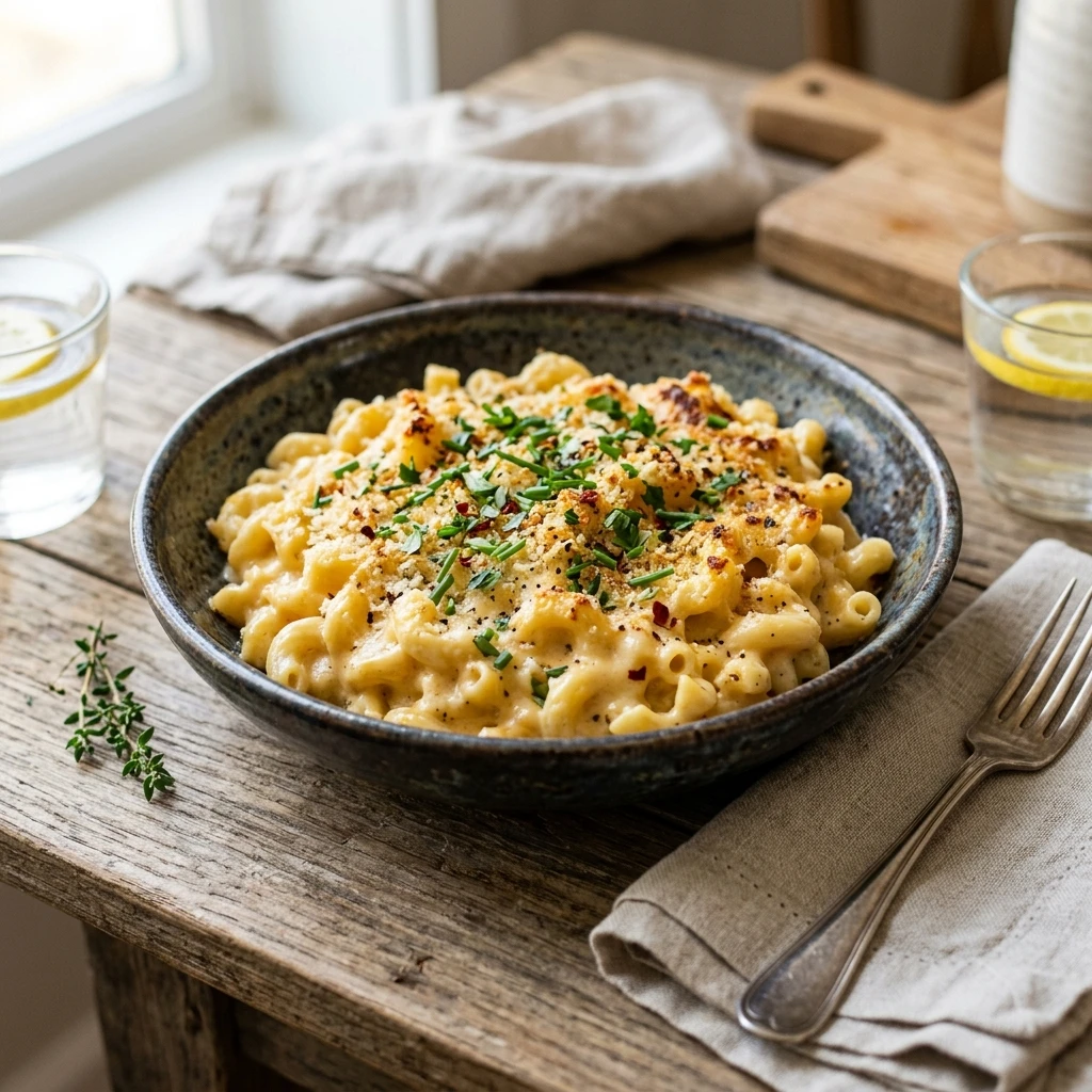 Greek Yogurt Mac and Cheese (High Protein)