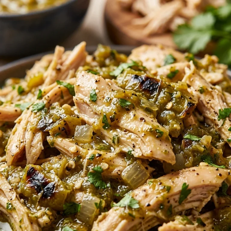 Green Chili Chicken Under 300 Cal High Protein