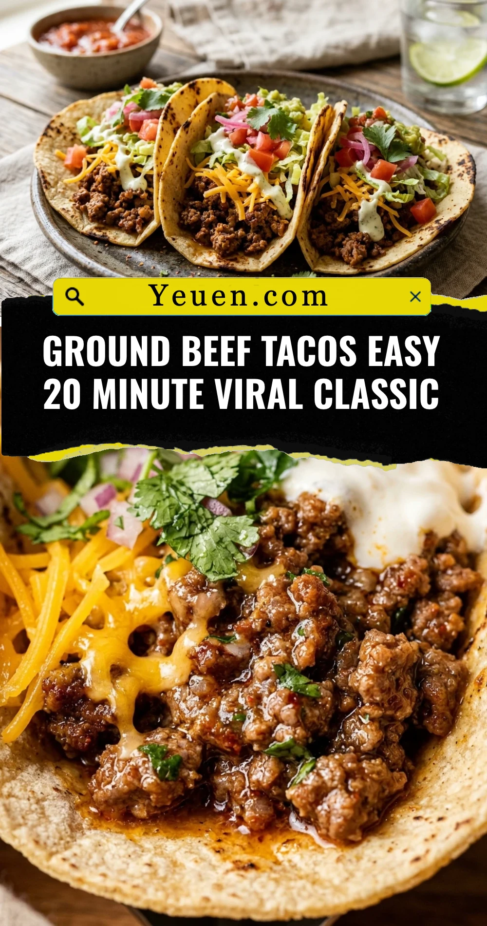 Ground Beef Tacos Easy 20 Minute Viral Classic