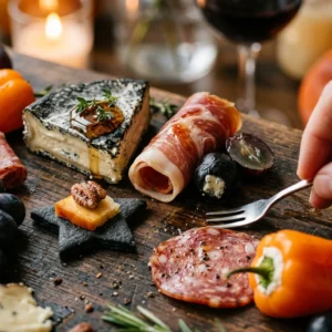 Halloween Charcuterie Board For 2 - Date Night Dinner