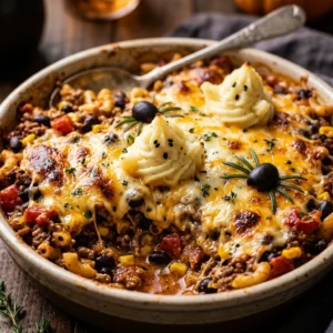 Halloween Potluck Casserole Crowd Pleaser Easy Spooky Dinner