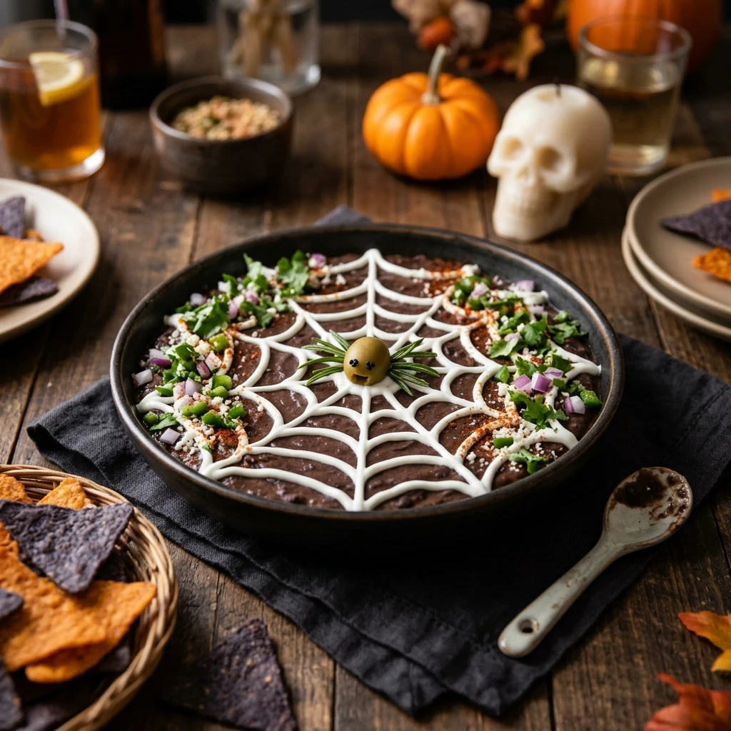 Halloween Potluck Dip Crowd Pleaser Easy Spooky Dinner