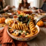 Halloween Potluck Pasta Crowd Pleaser Easy Spooky Dinner