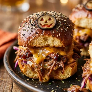 Halloween Potluck Sliders Crowd Pleaser Easy Spooky Dinner