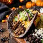 Halloween Taco Board - Dinner Everyone Loves