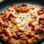 Haunted Flatbread Pizza - 10 Min Air Fryer