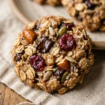 Healthy 5 Minute Breakfast Cookies High Protein Make Ahead Kids No Eggs