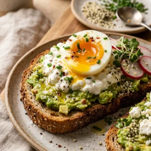 Healthy 5 Minute High Protein Breakfast Toast 4 Ways Make Ahead Weight Loss