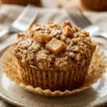 Healthy Apple Oatmeal Muffins No Added Sugar