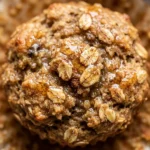 Healthy Oatmeal Banana Muffins With Honey And Cinnamon