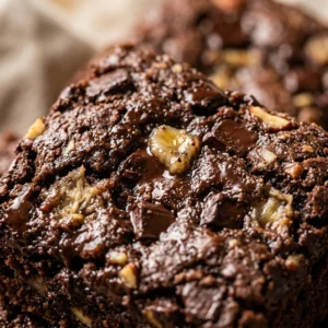 High Protein Banana Brownies No Sugar