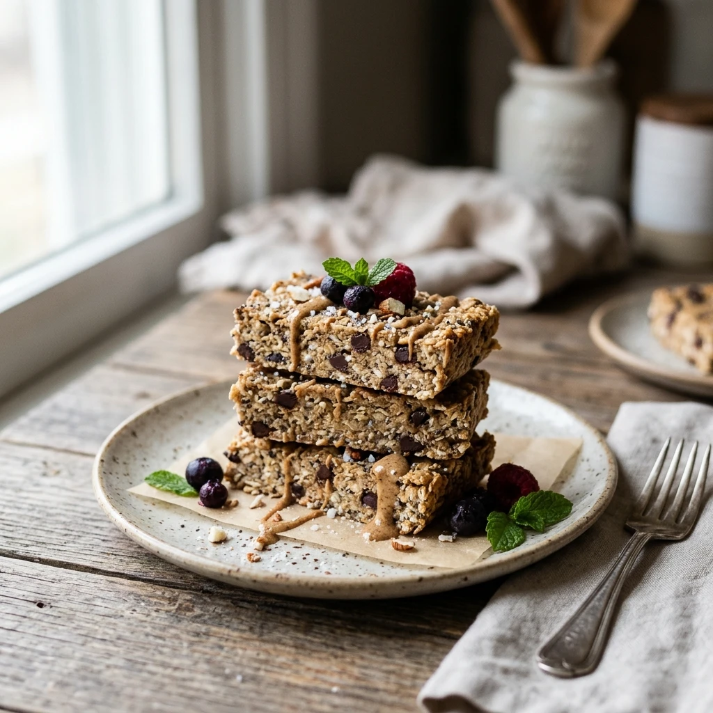 High Protein Bar Dessert Easy Low Carb 30g+ Meal Prep Cottage Cheese