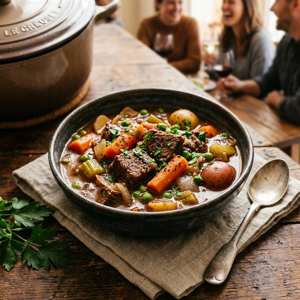 High Protein Beef Crockpot No Prep Dump & Walk 5 Min Prep Feeds Crowd Under $20