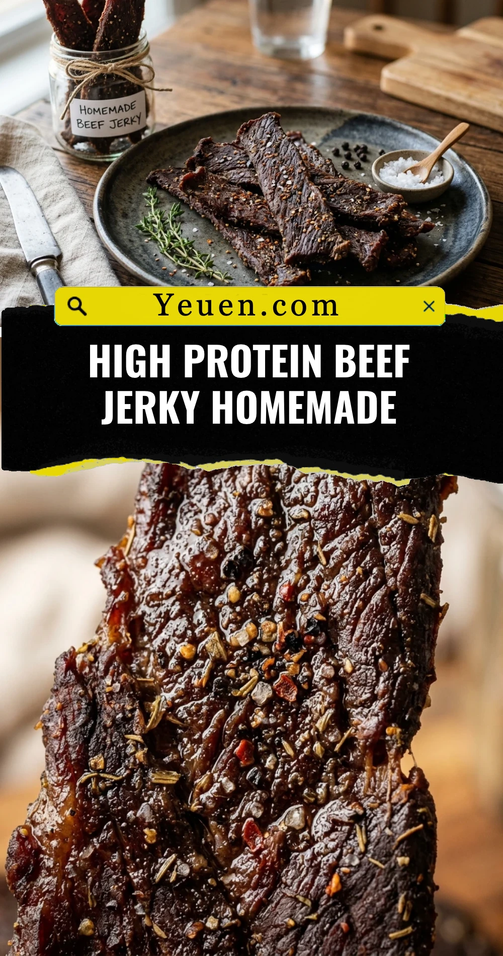 High Protein Beef Jerky Homemade