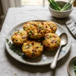 High Protein Breakfast 20g+ Easy Cottage Cheese Egg Bites 3 Ingredient