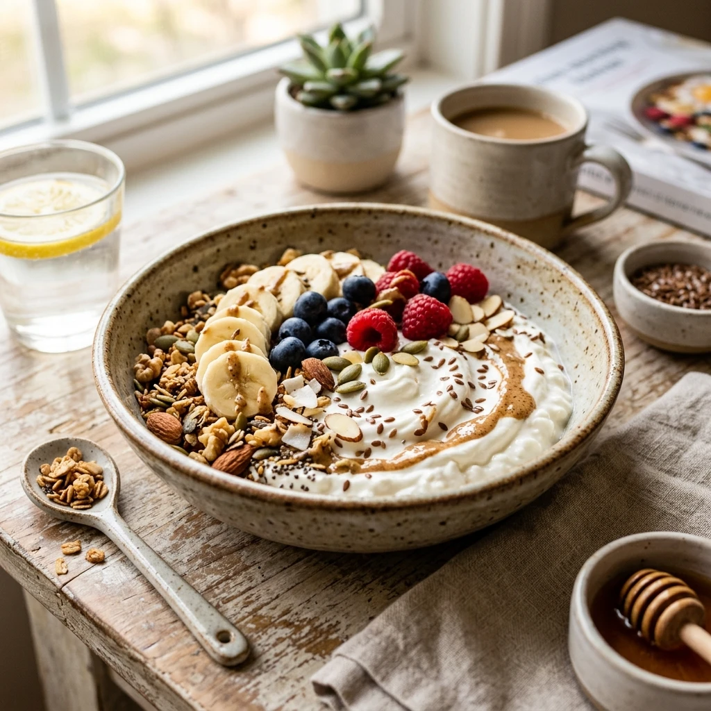 High Protein Breakfast 30g No Eggs