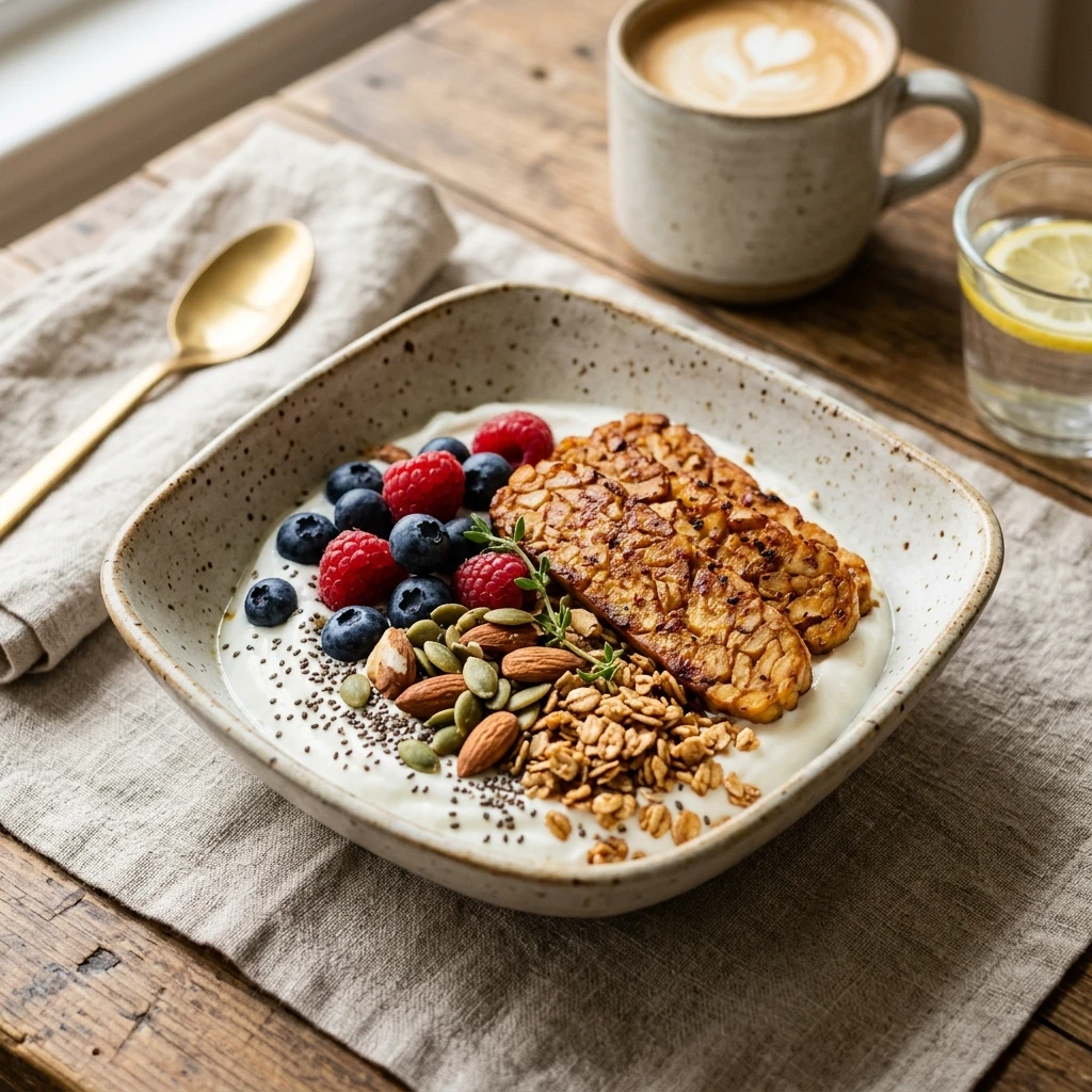 High Protein Breakfast 30g No Eggs
