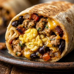 High Protein Breakfast Burrito 30g
