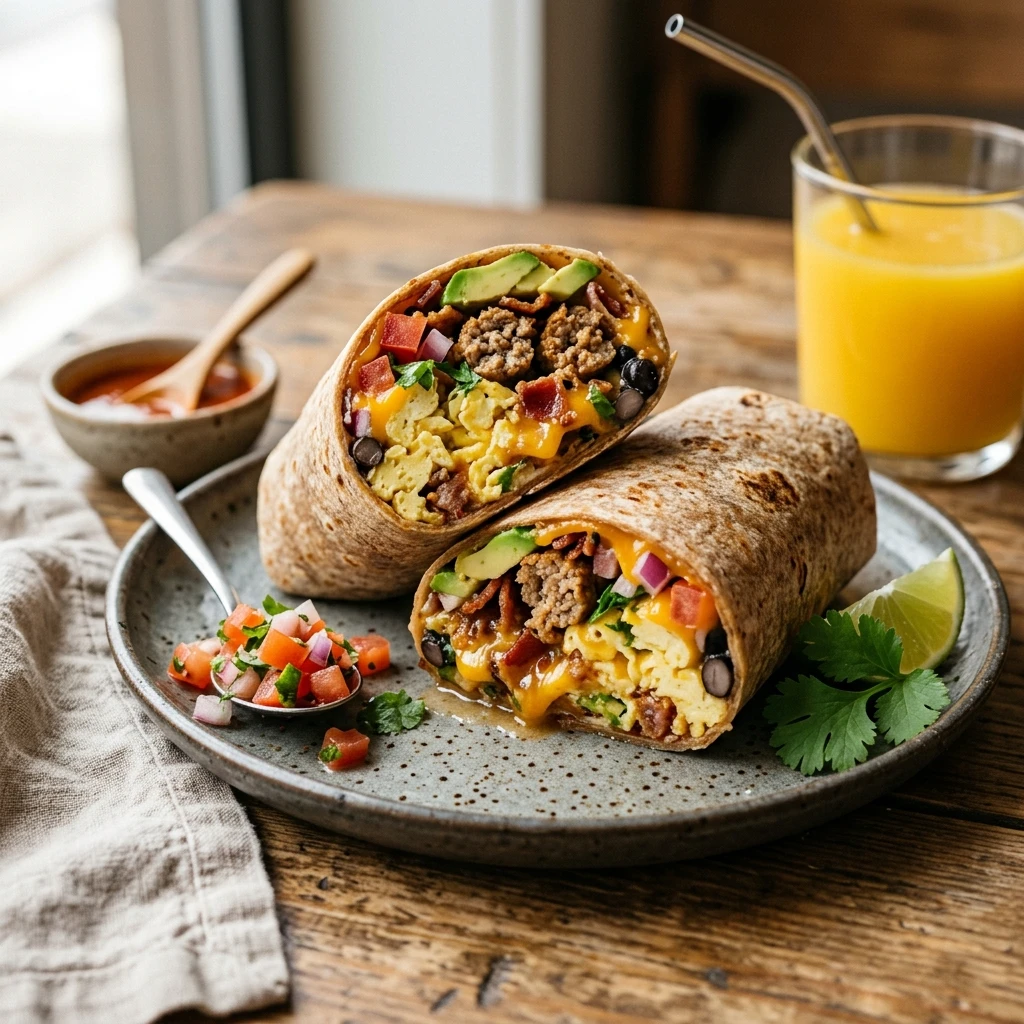 High Protein Breakfast Burrito 30g