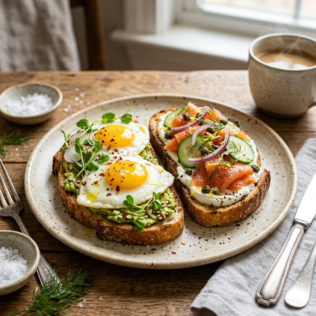 High Protein Breakfast Toast Ideas