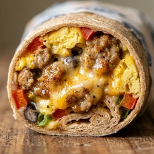 High Protein Breakfast Wraps Freezer