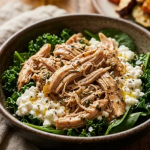 High Protein Chicken Dinner 30g+ Easy Low Carb Meal Prep Cottage Cheese