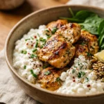 High Protein Chicken Meal Prep 30g+ Easy Low Carb Cottage Cheese