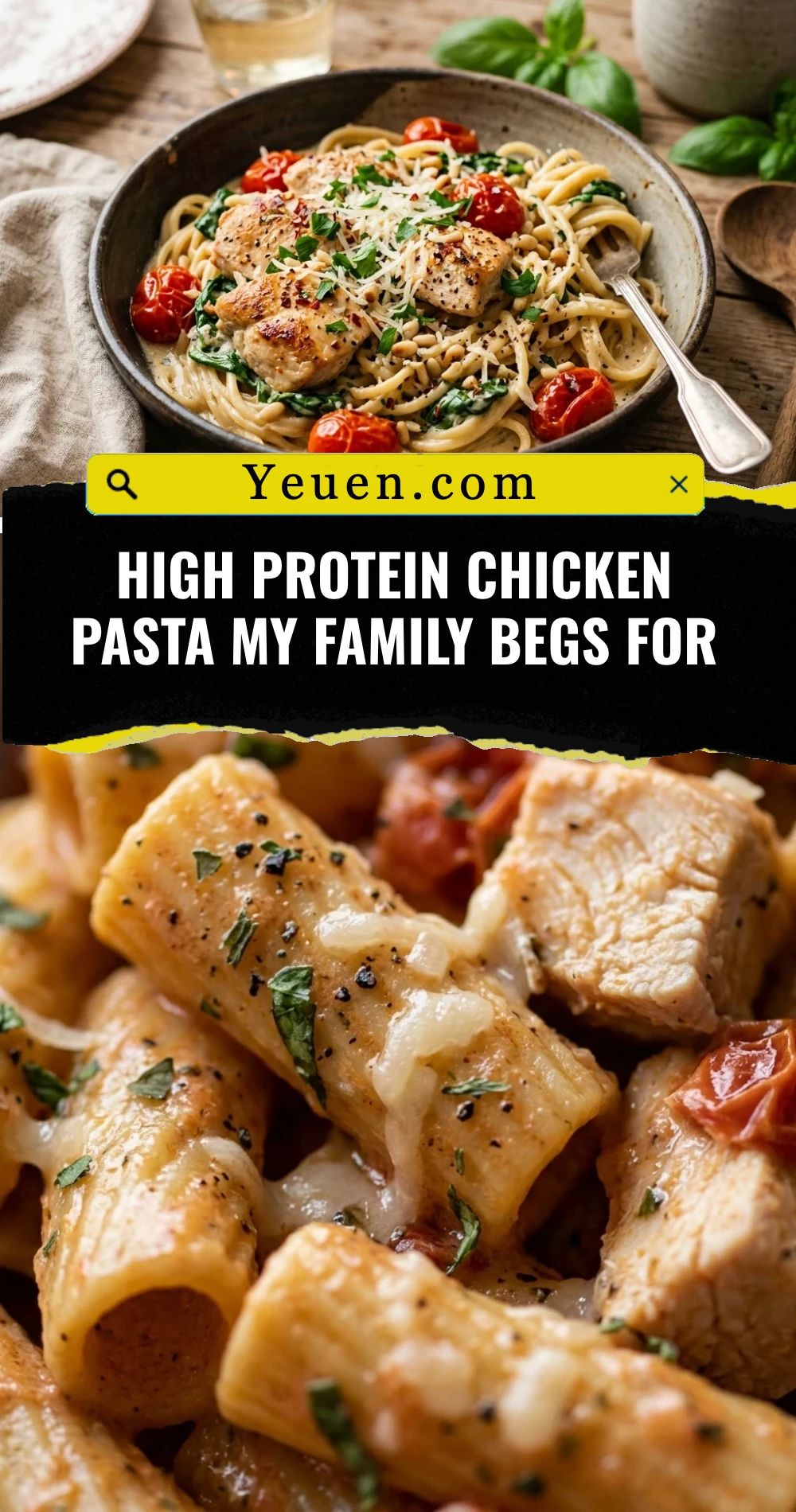 High Protein Chicken Pasta My Family Begs For