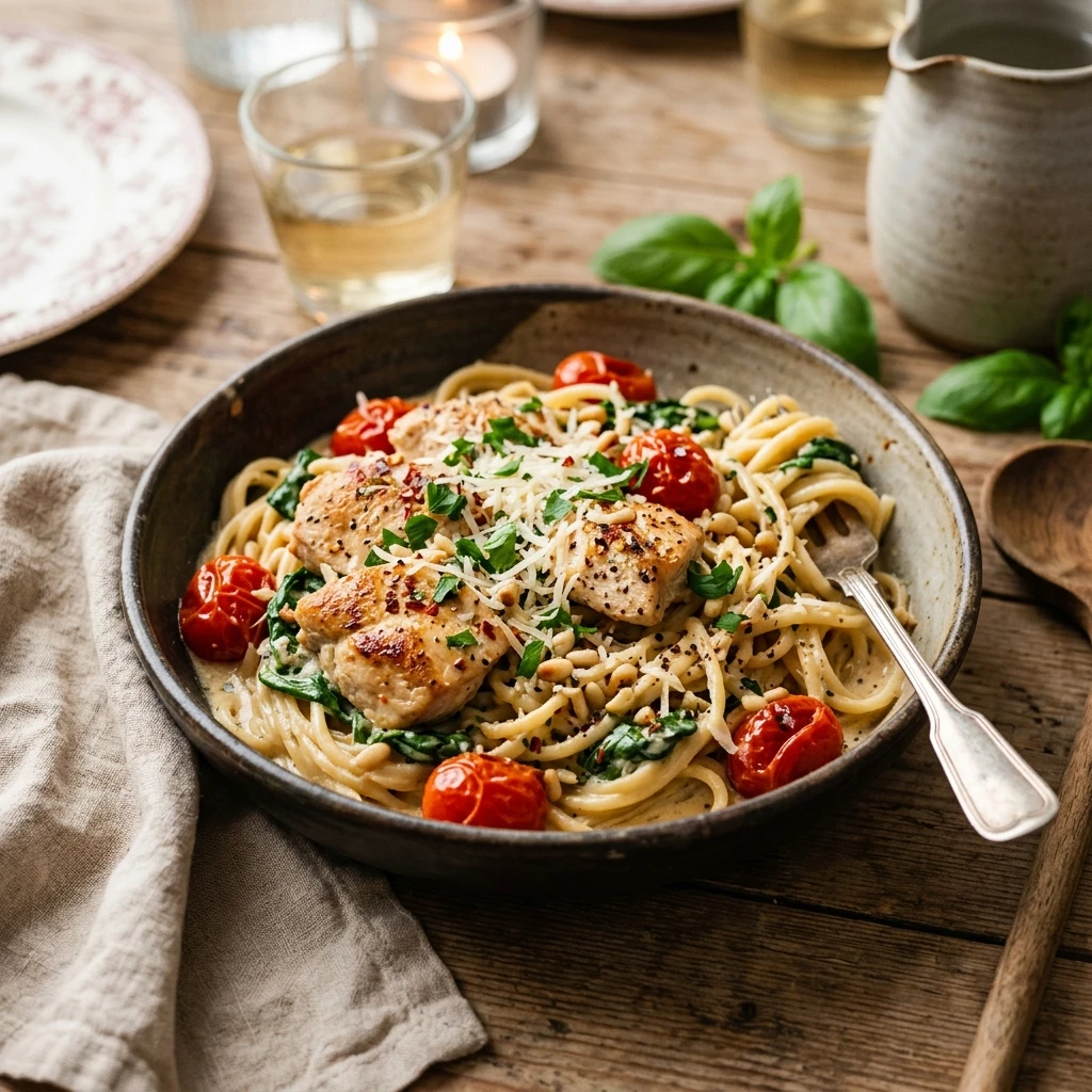 High Protein Chicken Pasta My Family Begs For