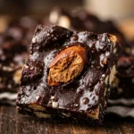 High Protein Chocolate Bark With Almonds