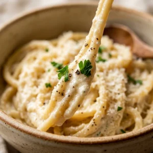 High Protein Cottage Cheese Alfredo (40g Protein)